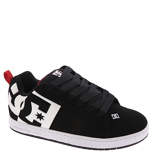 DC Men's Court Graffik Sq Low Skate Shoe