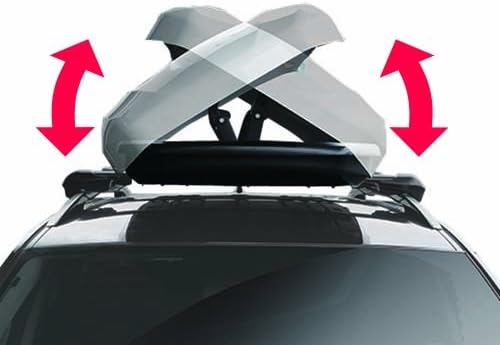 INNO BRM660BK Wedge Cargo Box - 11 Cubic FT (Gloss Black)