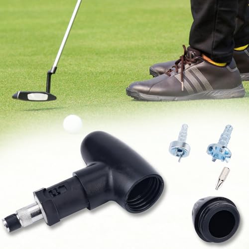 Golf Spike Removal Tool - Zinc Alloy Shoe Spike Wrench for Golf Shoes