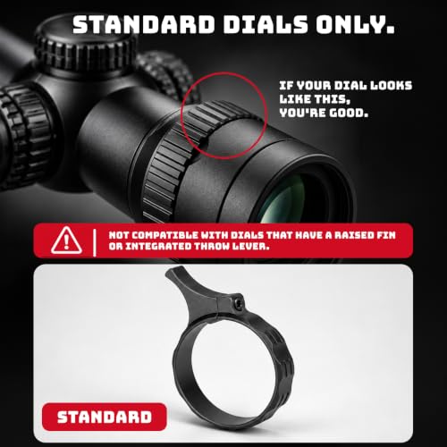 Monstrum Triton V2 Scope Throw Lever - 40 mm Diameter Accessory