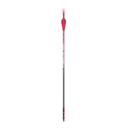 Barnett Hyperflite Illuminated Crossbow Arrows, 3-Pack of Polycarbonate Half-Moon Nocks with Multi-Colored Strobe Lights, 20"