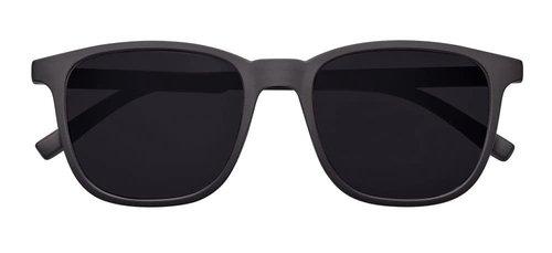 Zippo Classic Slim Angular Sunglasses, Black, 53 mm