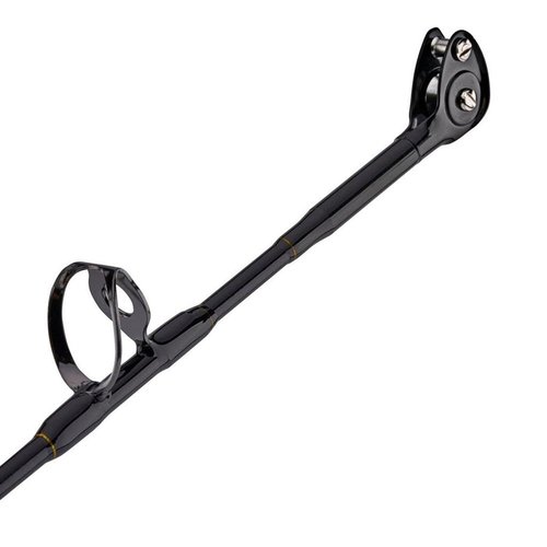 PENN 7' Squall II Lever Drag Fishing Rod & Size 60 Reel Combo, Heavy Power, Fast Action, Right Handle Position, Full Graphite Body and Sideplate Construction