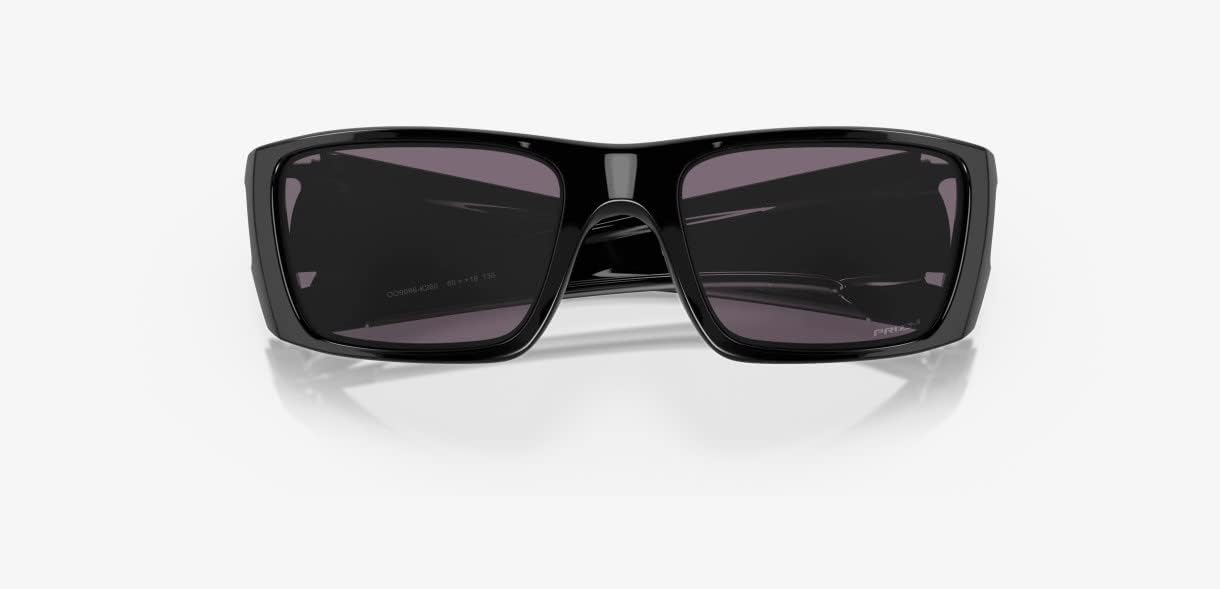 Oakley Men's Fuel Cell Sunglasses, Polished Black/Matte Blac, One Size