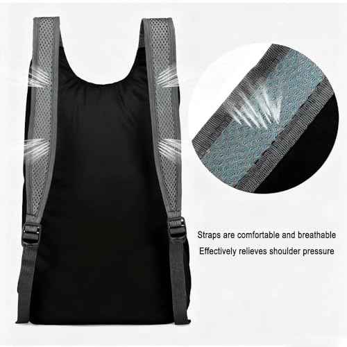 Foldable Backpack,Climbing Bag, Hiking Daypack,20L Lightweight Waterproof Travel Packable Rucksack for Men and Women