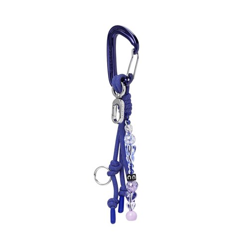 CASETiFY Ultra Bounce Carabiner Keychain - Indigo