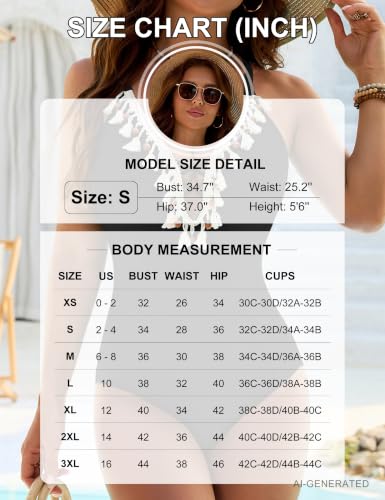 Large Black Blooming Jelly Women One Piece Swimsuit Tummy Control V Neck Tassels Boho Swimwear 2026