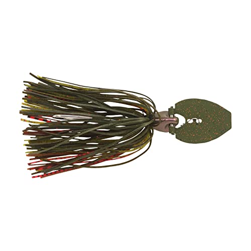 Berkley SlobberKnocker Fishing Jig - Hot Craw / 3/8 oz, 4/0 Hook