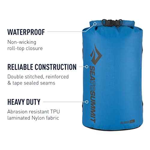 Sea to Summit Big River Dry Bag, Ultra-Durable Roll-Top Dry Storage