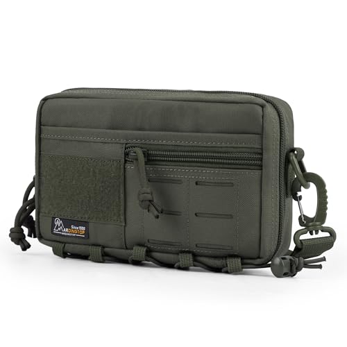 Mardingtop 600D Cordura Tactical Molle Pouch Small Military Organizer Ranger Green