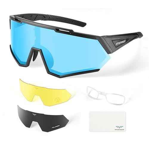 Sunglasses UV Protection Cycling Sunglasses for Men and Women,Impact Resistance Z87.1 for Construction