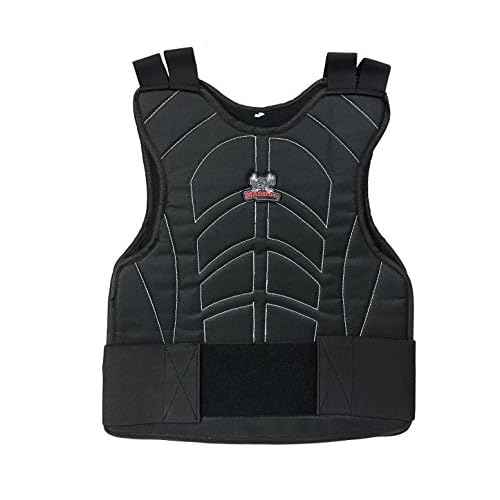Maddog¢ç Padded Chest Protector ? Adjustable Lightweight Paintball & Airsoft Torso Armor, Flexible Front & Back Protection, Elastic Straps, Youth to XL