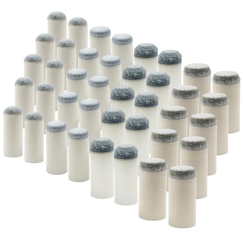 Pool Cue Tips Replacement Set 9mm 10mm 12mm 13mm Slip-On Billiard Cue Tips