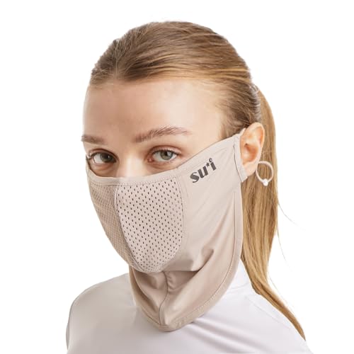 KOREA (Type V) UV Sun Protection Balaclava Half Face Mask - For Golf, Hiking, Running, Cycling & Outdoor Sports