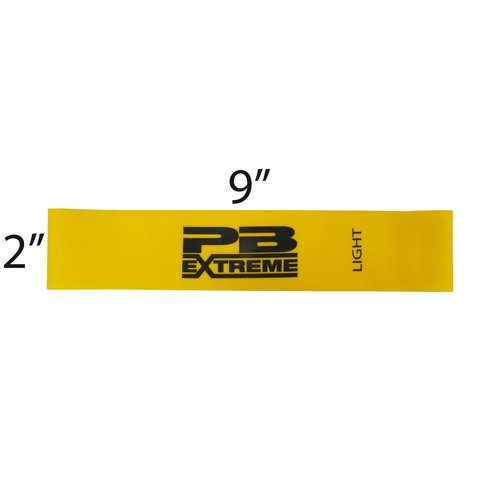 Perform Better Extreme Mini Band Resistance Loop Exercise Bands Set of 4-9" by 2"