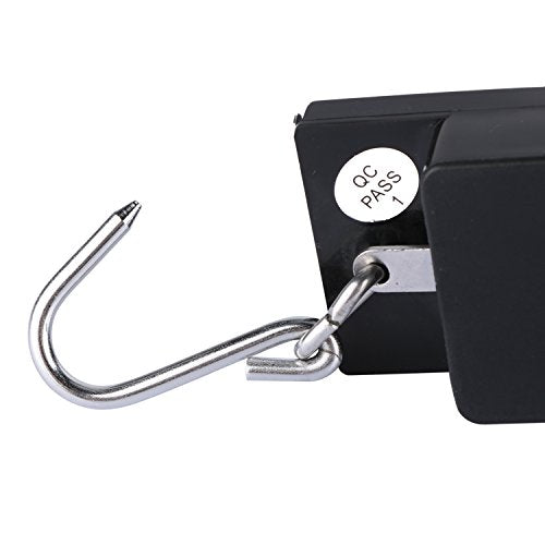 Fishing Hanging Scale 50 Lbs/22Kg Mechanical Dial Weight with Tape Measure - Portable Handheld