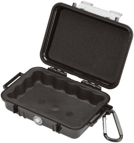 Pelican 1020 Micro Case (Black/Clear)