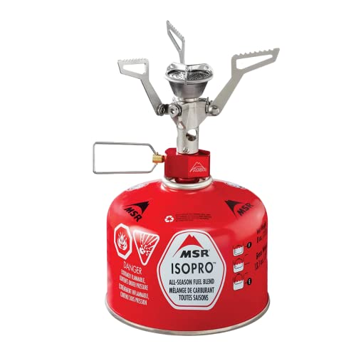 Ultralight Backpacking Camping Stove - Fast Boil & Adjustable Flame