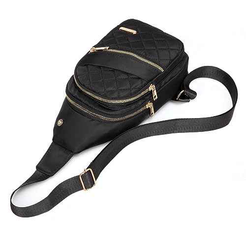 Crossbody Small Sling Backpack Sling Bag for Women, Chest Bag Daypack Crossbody for Travel Sport Running Hiking