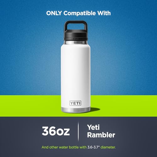 Water Bottle Holder for Yeti Rambler 36oz with Adjustable Neoprene Handle