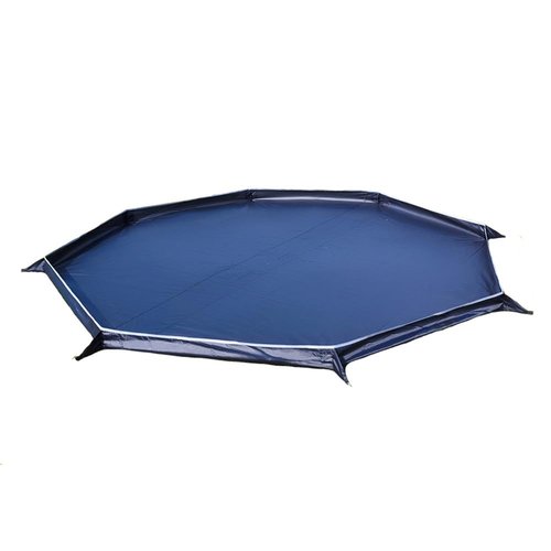 Vilemoon Octagon Tent Footprints for 2-3Person Tipi Hot Tent, Height 13cm Ground Sheet Mat, Waterproof Lightweight Camping Tarp