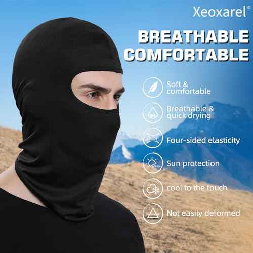 Xeoxarel Balaclava Ski Mask for Men/Women (Available in 2/3/4/5/36 Pack)