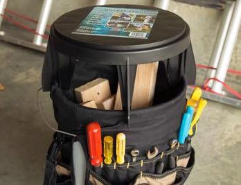 3.5 & 5 Gallon Bucket Lid for Fishing, Camping, Gardening, Hunting & Tailgating