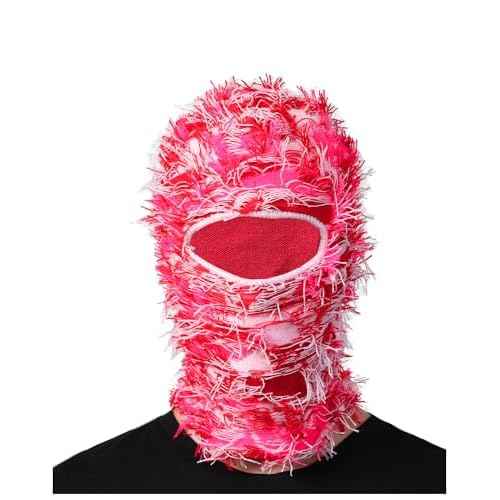 Distressed Balaclava Ski Masks for Men/Women, Shiesty Mask Neck Warmer Full Face Balaclava Face Mask for Cold Weather