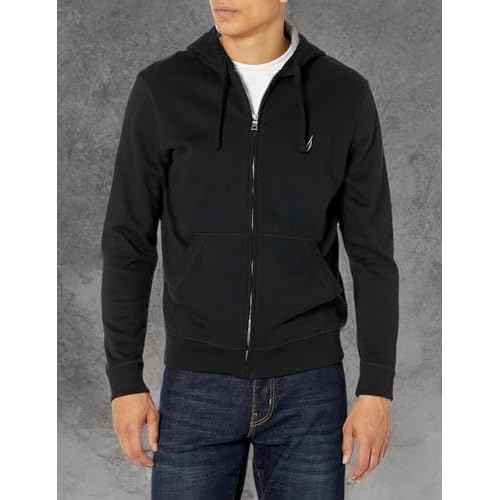 Nautica Men's Anchor Fleece Full-Zip Hoodie