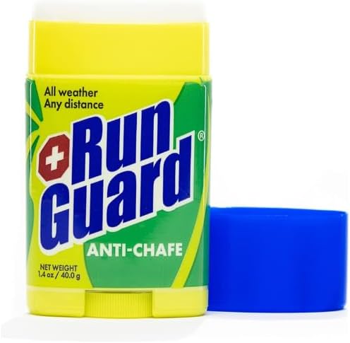 Anti-Chafing Stick - Made with 100% Plant-Based Ingredients Plus Beeswax. Works for All Distance Runners from 5K Walks/Runs to 100 Mile Ultra Marathons (1.4oz - Pack of 1)