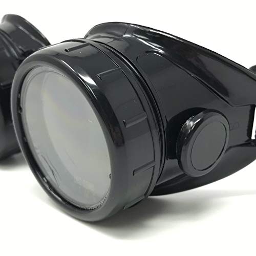 Steampunk Mad Scientist Goggles Rave Glasses Costume Eye Protection Goggles Welding Style