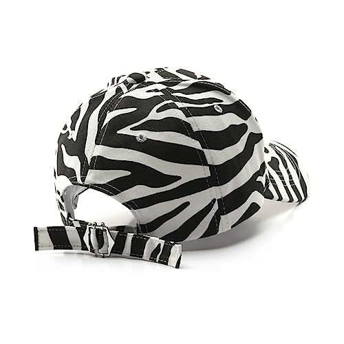 Striped Cap Unisex Baseball Cap Casual Sun Hat