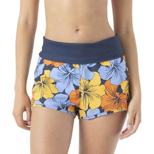 Roxy Women's Board Shorts ?Tummy Control, 4-Way Stretch, Quick-Dry 2" Inseam Swim Shorts, UPF 50+ Beach Shorts