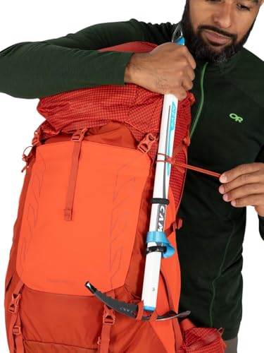 Osprey Talon Pro 40L Men's Hiking Backpack with Hipbelt, Silver Lining, L/XL