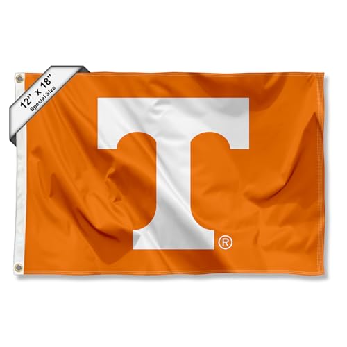 Tennessee Volunteers Boat & Golf Cart Flag 12x18 Polyester Officially Licensed