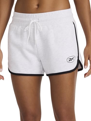 Reebok Women's Retro Active 3" Shorts - Vector Navy, Heather Variation