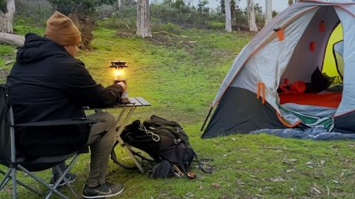 Flame King FK-0.5LB-2 (1/2LB) Refillable Empty Propane Cylinder Tank for Small Propane Lamps, Lanterns and Camp Stoves (2-pack)