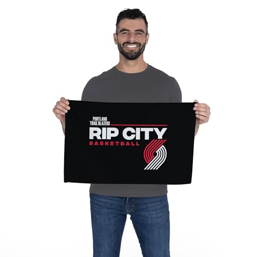 Portland Trail Blazers NBA Rally Towel - 15 x 18 Inch Fan Accessory - City Basketball