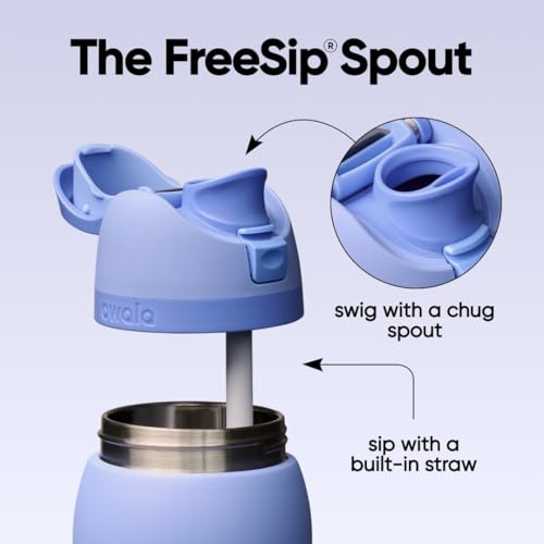 40 oz Insulated Stainless Steel Water Bottle with Locking Push-Button Lid - Out of the Blue