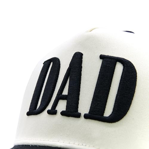 Dad Hats for Men, Vintage Two Tone Hat, New Dad Gifts for Husband, Fathers Day Birthday Gifts from Daughter Son Wife
