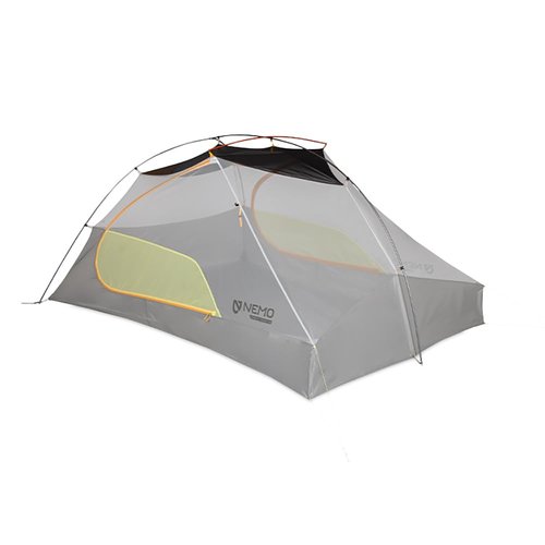 NEMO Equipment Mayfly OSMO Lightweight Backpacking Tent - 3-Person - Citron/Mango