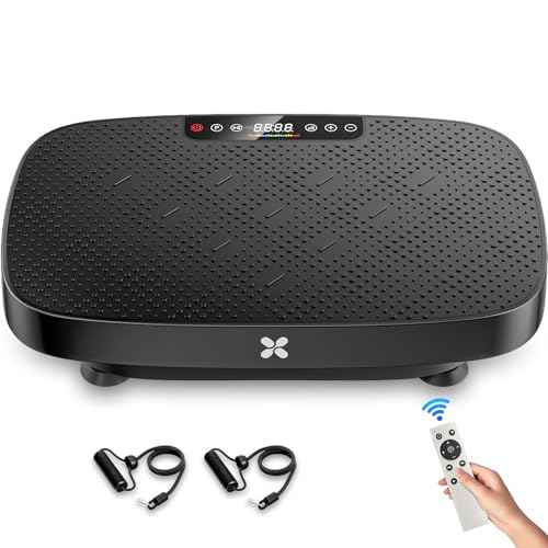 Vibration Plate Exercise Machine for Lymphatic Drainage Weight Loss, Shake Plate Whole Body Workout Waver Vibrating Plate Platform, Fitness Equipment for Fat Burner Gifts for Women Men