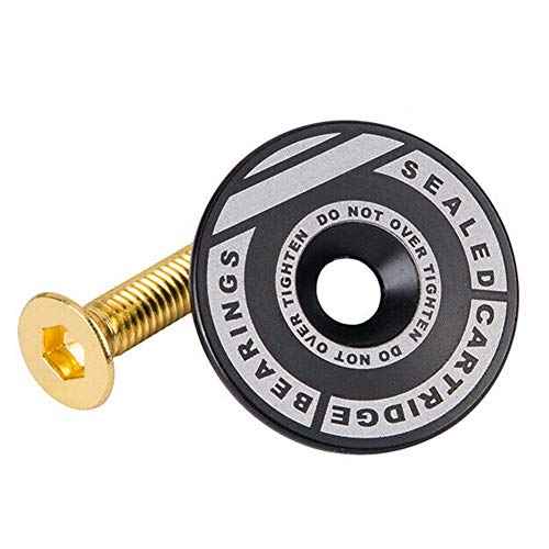 SYCOOVEN Mountain Bike 4444S Headset 44mm 1-1/8" Bike Headset Spacer, Aluminium Alloy Bicycle Headset Kit, Bearing Semi Integrated Straight Tube Fork Internal
