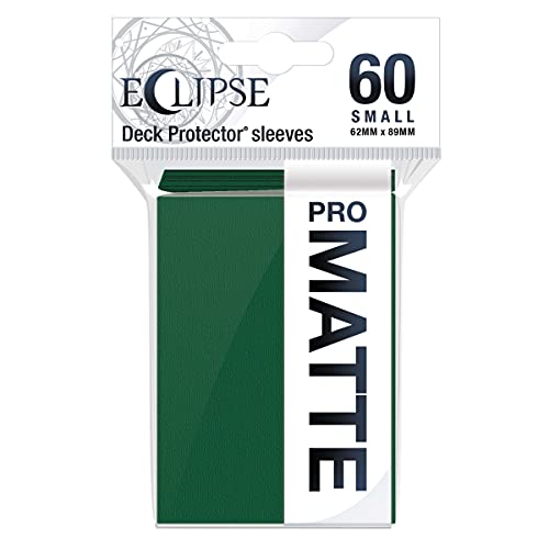 Ultra Pro Eclipse Matte Small Card Sleeves - Forest Green 60 Pack