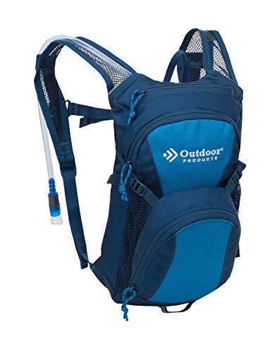 Outdoor Products Tadpole Hydration Pack Black Violet Tulip - 3.5L Lightweight Backpack