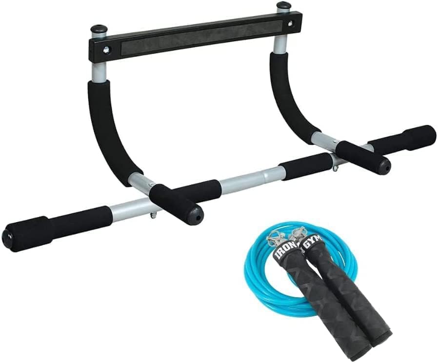 Pull-Up Bar - Total Upper Body Workout Bar for Doorway, Adjustable Width Locking, No Screws Portable Door Frame Horizontal Chin-up Bar, Fitness Exercise