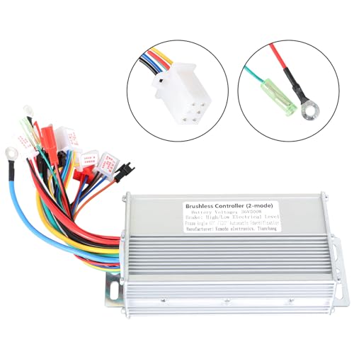 36V 500W Brushless Electric Motor Speed Controller for E-Bikes & Scooters