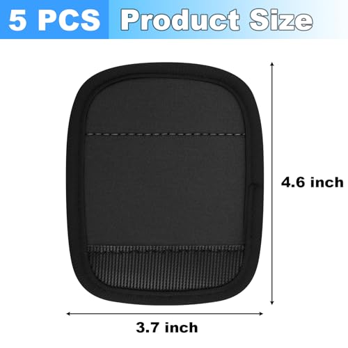 Cosmos 5 Pcs Handle Cover Compatible with Stanley Tumbler Handle, Water Bottle Handle Protector Coat Travel Mug Insulated Cup Handle Wrap Grip Sleeve Compatible with Stanley Cup Accessories, 5 Colors