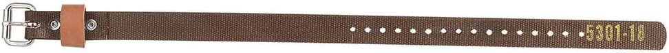 Klein Tools CN1907AR Leather Tree Climber Set 2-3/4-Inch Gaffs, 15 to 19-Inch