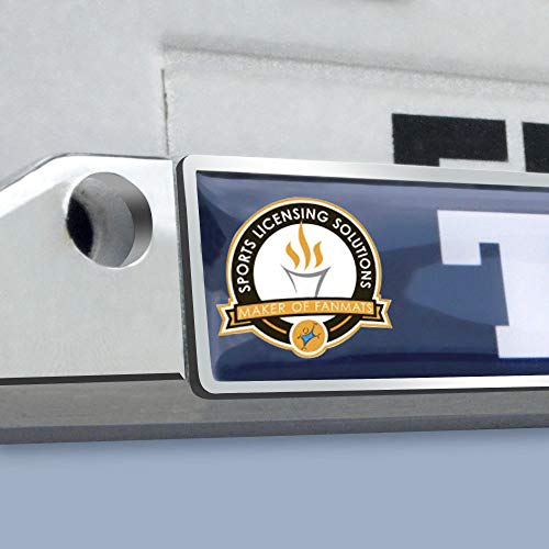 NBA Team License Plate Frame - Chrome Metal for New York Knicks - One Size